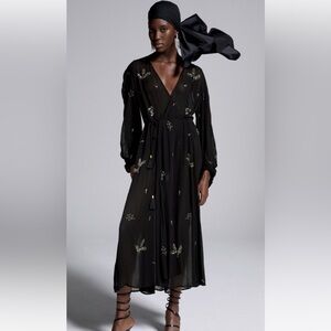 ZARA NWT LIMITED SPECIAL EDITION BEADED KIMONO